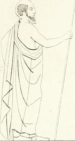 An illustration from Collection of the most remarkable monuments of the National Museum, 1869, leaf 428
