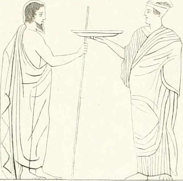 An illustration from Collection of the most remarkable monuments of the National Museum, 1869, leaf 428