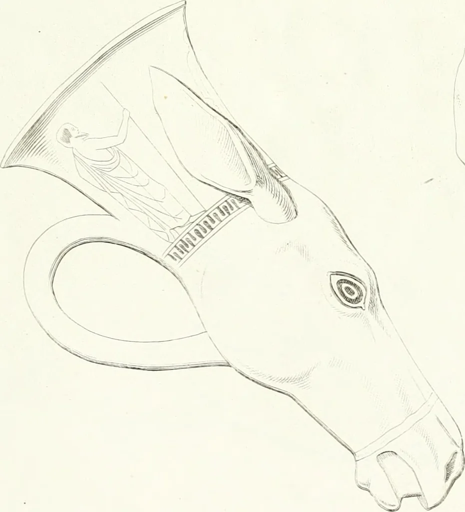 An illustration from Collection of the most remarkable monuments of the National Museum, 1869, leaf 428