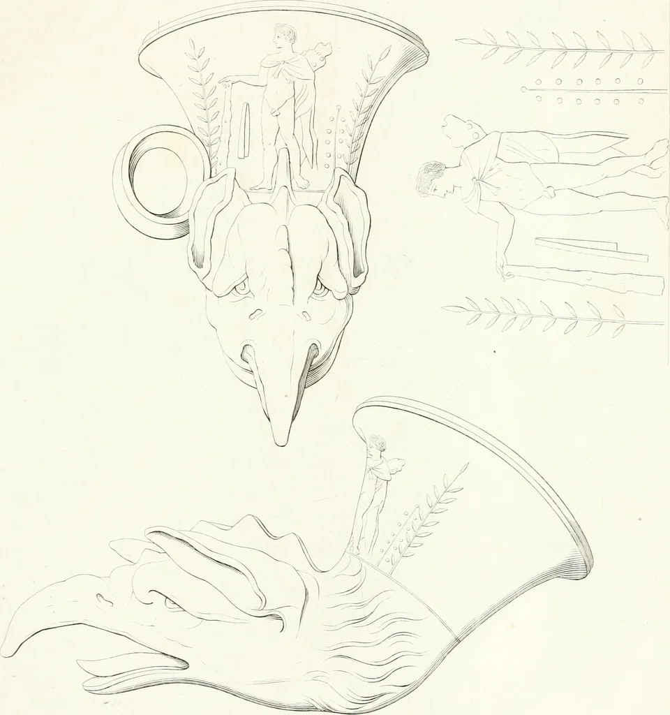 An illustration from Collection of the most remarkable monuments of the National Museum, 1869, leaf 430