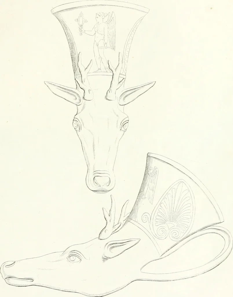 An illustration from Collection of the most remarkable monuments of the National Museum, 1869, leaf 434