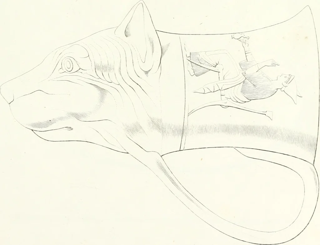 An illustration from Collection of the most remarkable monuments of the National Museum, 1869, leaf 438