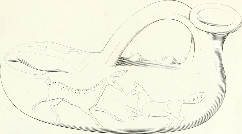 An illustration from Collection of the most remarkable monuments of the National Museum, 1869, leaf 440