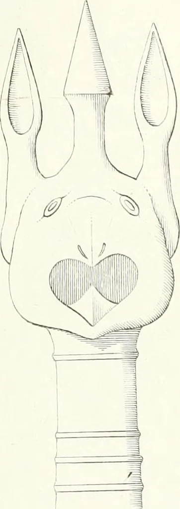 An illustration from Collection of the most remarkable monuments of the National Museum, 1869, leaf 442