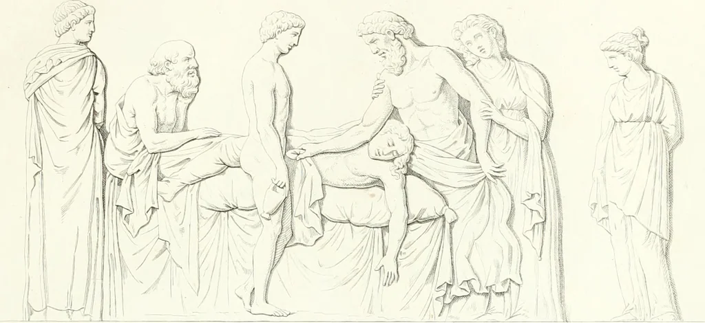 An illustration from Collection of the most remarkable monuments of the National Museum, 1869, leaf 444