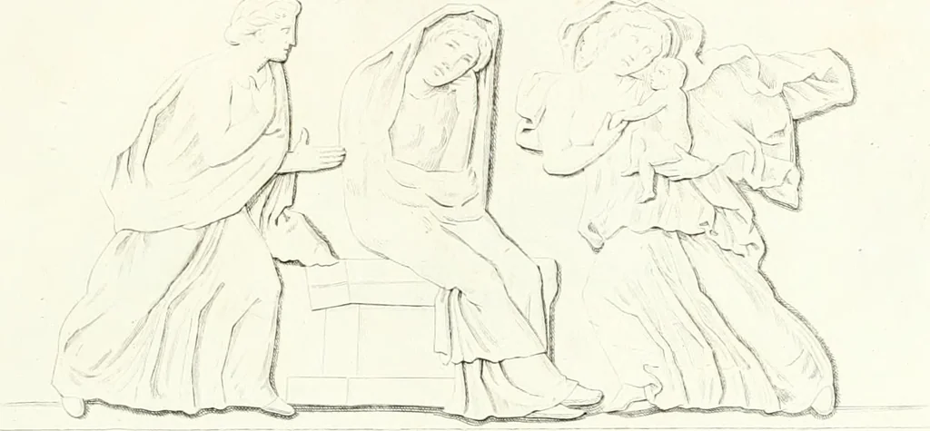 An illustration from Collection of the most remarkable monuments of the National Museum, 1869, leaf 446
