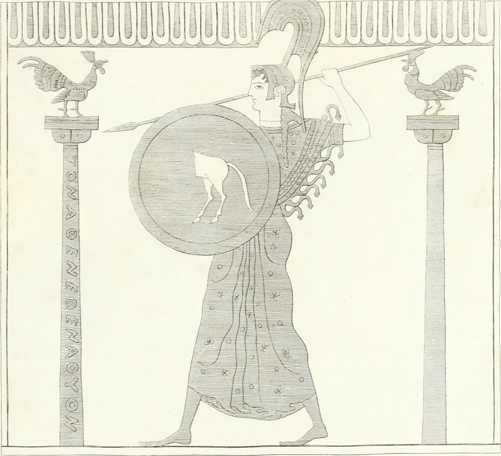 An illustration from Collection of the most remarkable monuments of the National Museum, 1869, leaf 452