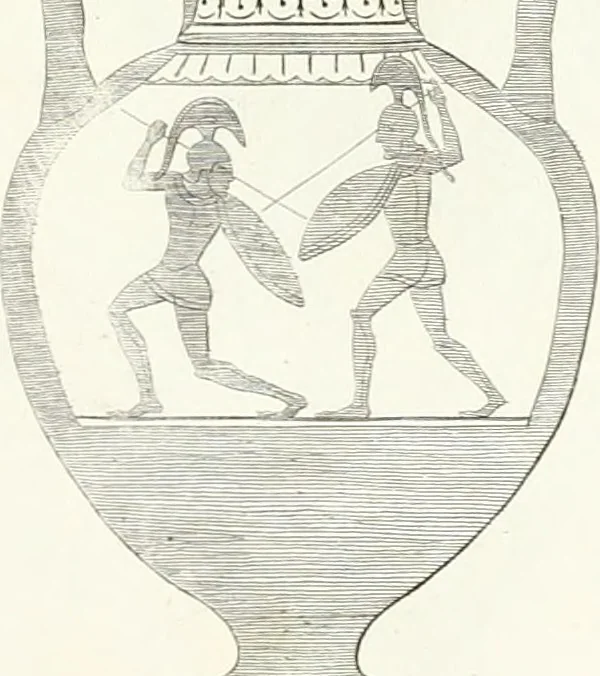 An illustration from Collection of the most remarkable monuments of the National Museum, 1869, leaf 452