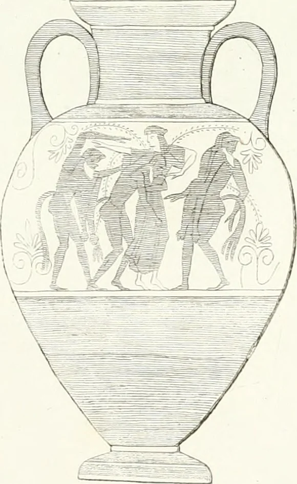 An illustration from Collection of the most remarkable monuments of the National Museum, 1869, leaf 454