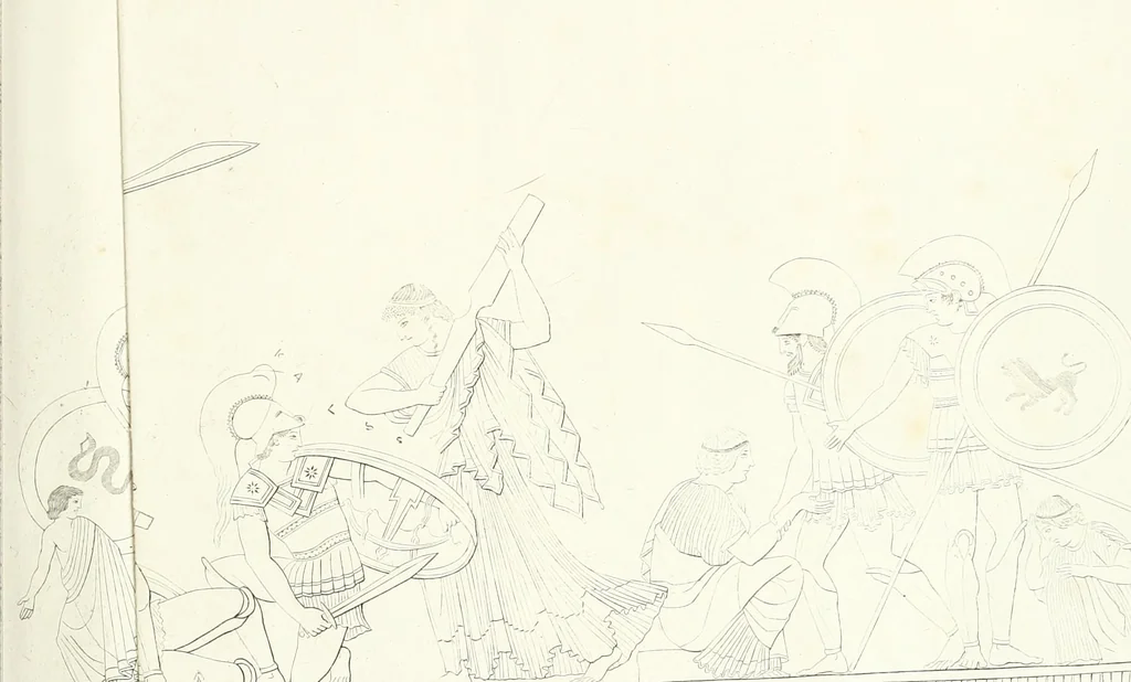 An illustration from Collection of the most remarkable monuments of the National Museum, 1869, leaf 456