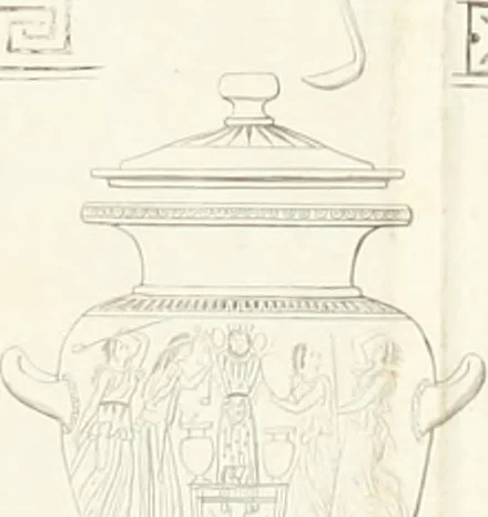An illustration from Collection of the most remarkable monuments of the National Museum, 1869, leaf 459