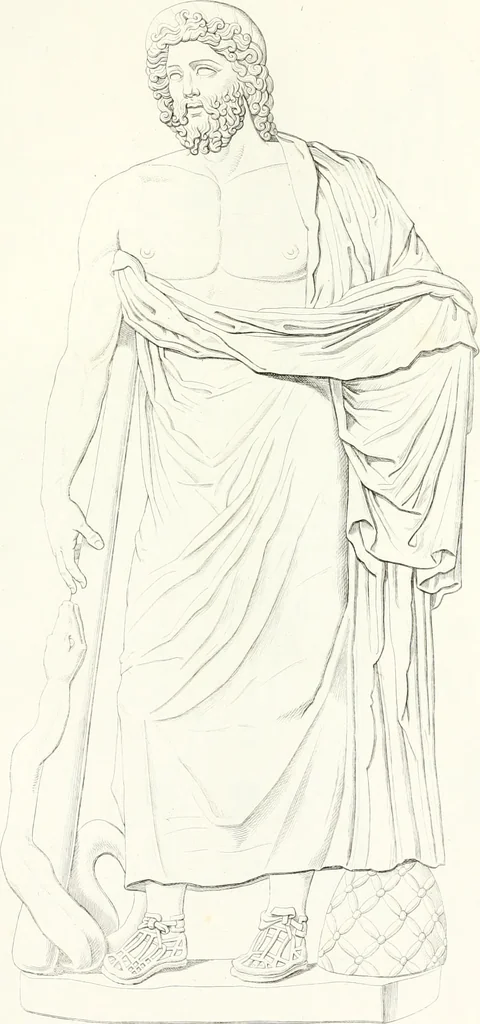 An illustration from Collection of the most remarkable monuments of the National Museum, 1869, leaf 46