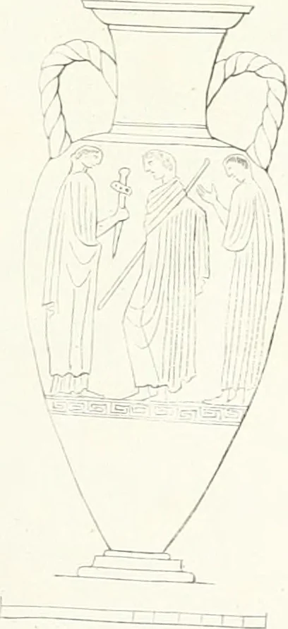 An illustration from Collection of the most remarkable monuments of the National Museum, 1869, leaf 460