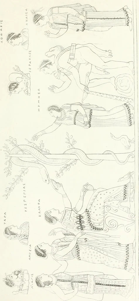 An illustration from Collection of the most remarkable monuments of the National Museum, 1869, leaf 464