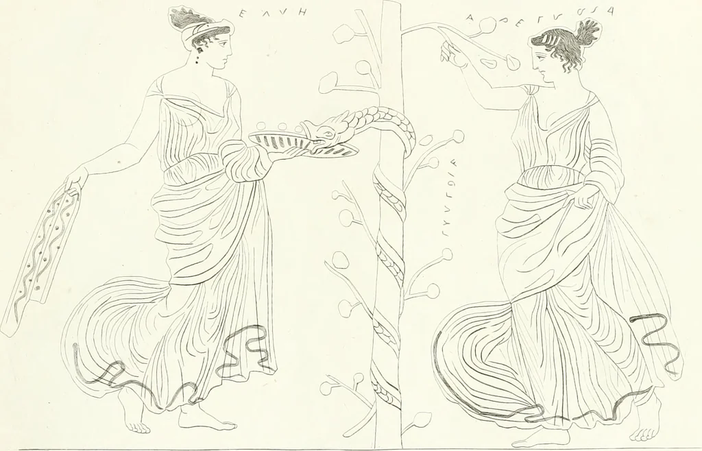 An illustration from Collection of the most remarkable monuments of the National Museum, 1869, leaf 466