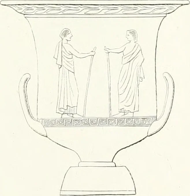An illustration from Collection of the most remarkable monuments of the National Museum, 1869, leaf 466