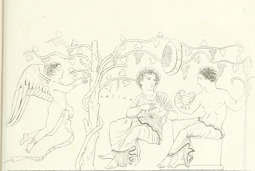 An illustration from Collection of the most remarkable monuments of the National Museum, 1869, leaf 472