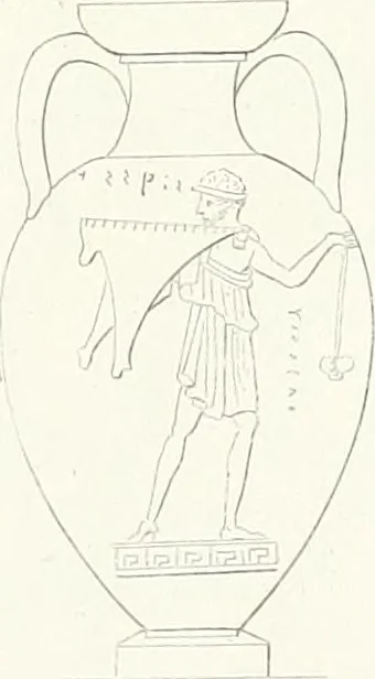 An illustration from Collection of the most remarkable monuments of the National Museum, 1869, leaf 474
