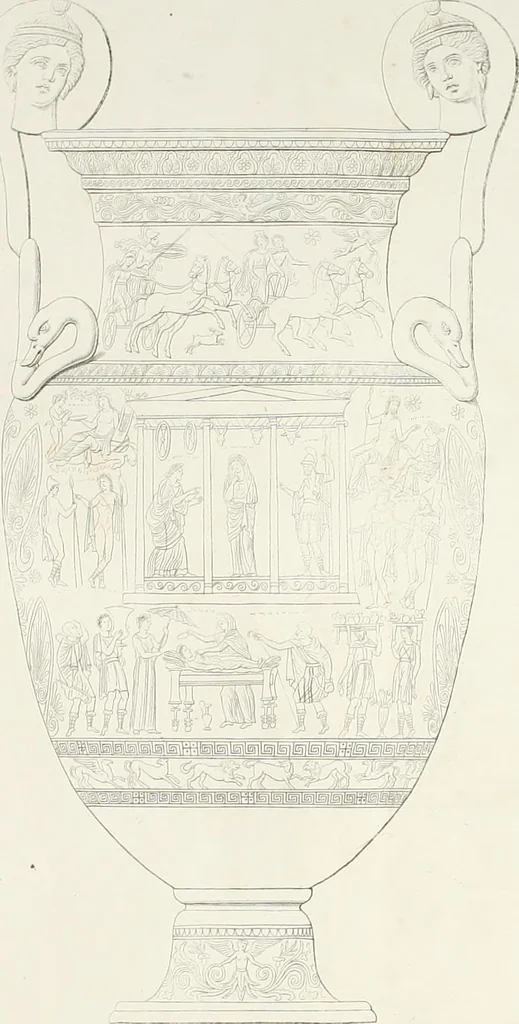 An illustration from Collection of the most remarkable monuments of the National Museum, 1869, leaf 481
