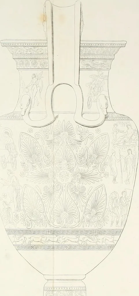 An illustration from Collection of the most remarkable monuments of the National Museum, 1869, leaf 481