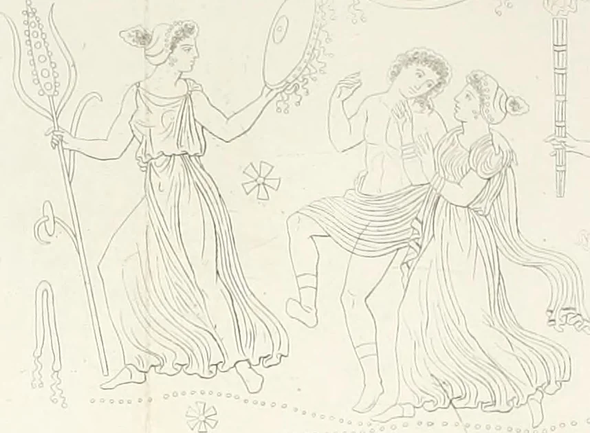 An illustration from Collection of the most remarkable monuments of the National Museum, 1869, leaf 487