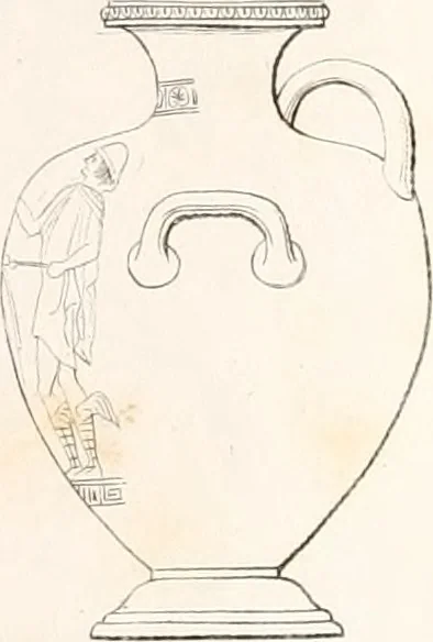 An illustration from Collection of the most remarkable monuments of the National Museum, 1869, leaf 488