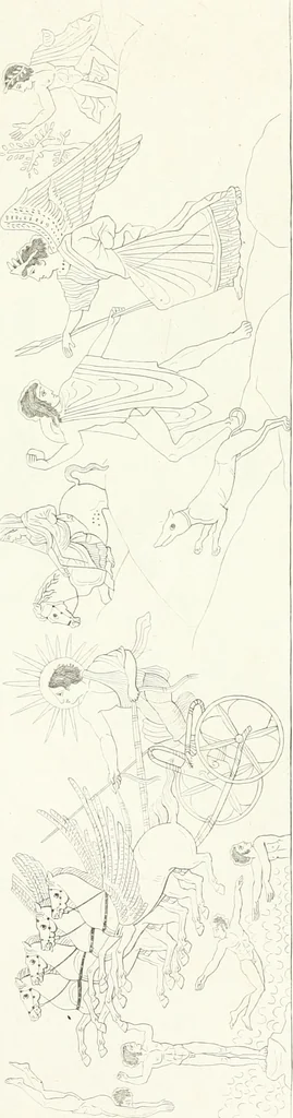 An illustration from Collection of the most remarkable monuments of the National Museum, 1869, leaf 490