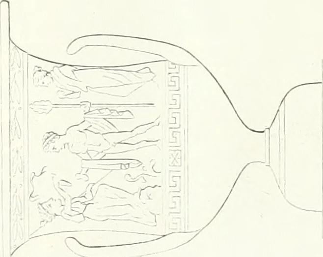 An illustration from Collection of the most remarkable monuments of the National Museum, 1869, leaf 492