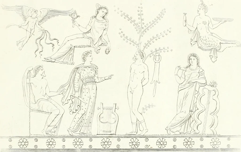 An illustration from Collection of the most remarkable monuments of the National Museum, 1869, leaf 494