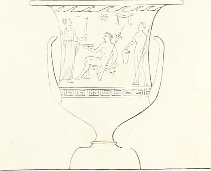 An illustration from Collection of the most remarkable monuments of the National Museum, 1869, leaf 494