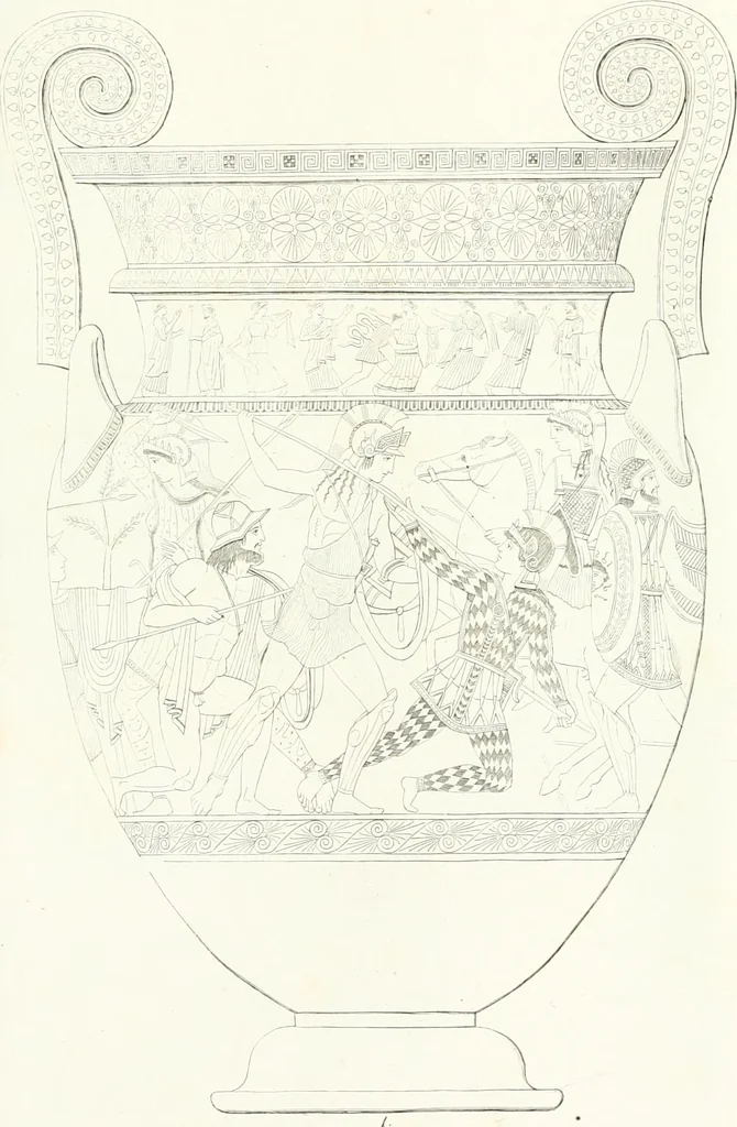 An illustration from Collection of the most remarkable monuments of the National Museum, 1869, leaf 502
