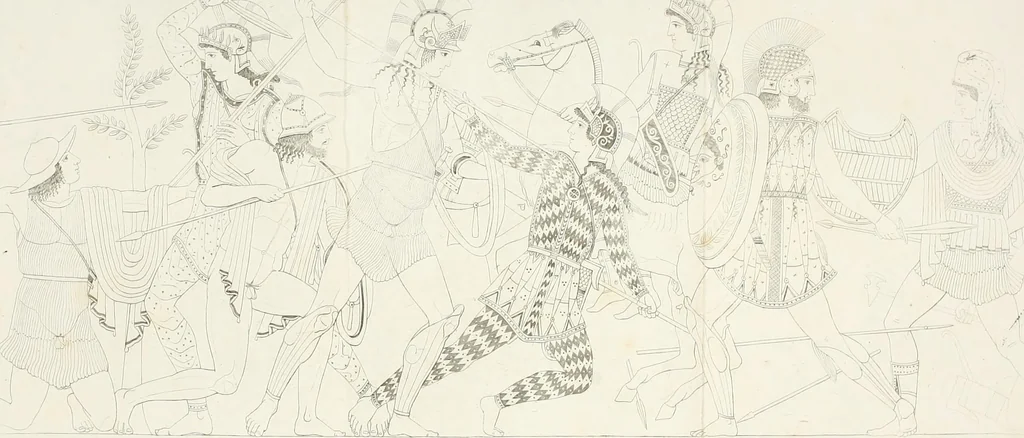 An illustration from Collection of the most remarkable monuments of the National Museum, 1869, leaf 505
