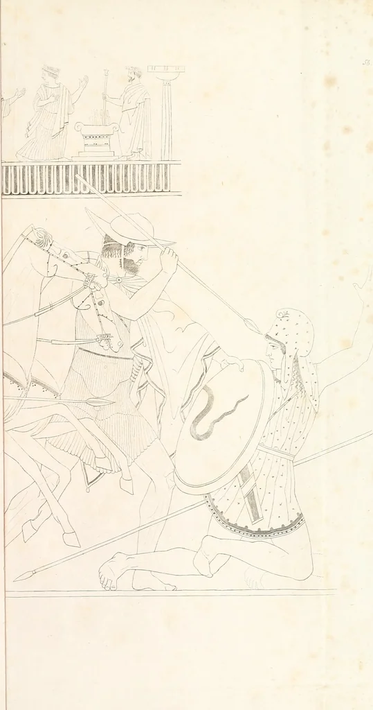 An illustration from Collection of the most remarkable monuments of the National Museum, 1869, leaf 506