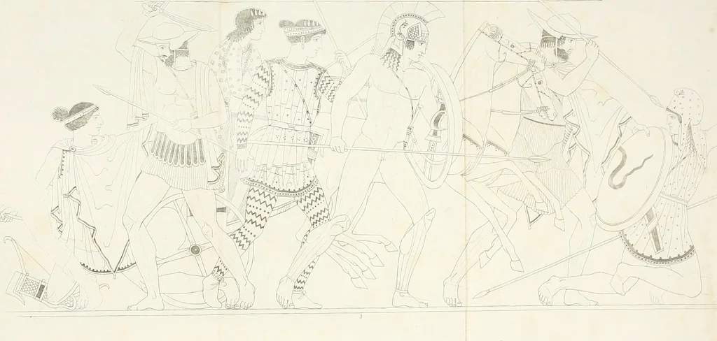 An illustration from Collection of the most remarkable monuments of the National Museum, 1869, leaf 507
