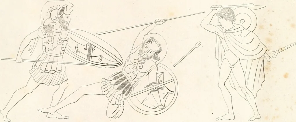 An illustration from Collection of the most remarkable monuments of the National Museum, 1869, leaf 508