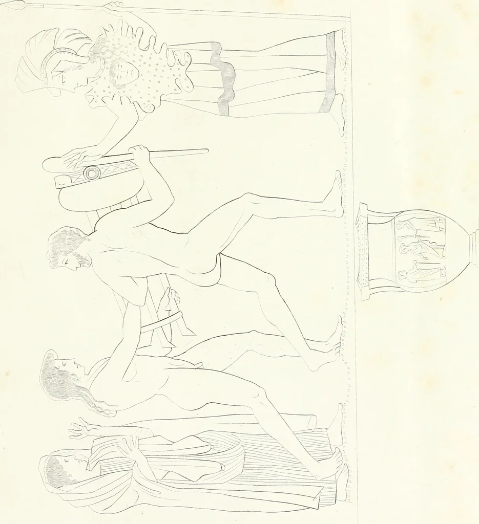 An illustration from Collection of the most remarkable monuments of the National Museum, 1869, leaf 510
