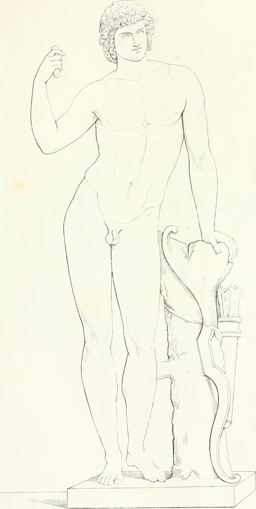 An illustration from Collection of the most remarkable monuments of the National Museum, 1869, leaf 58