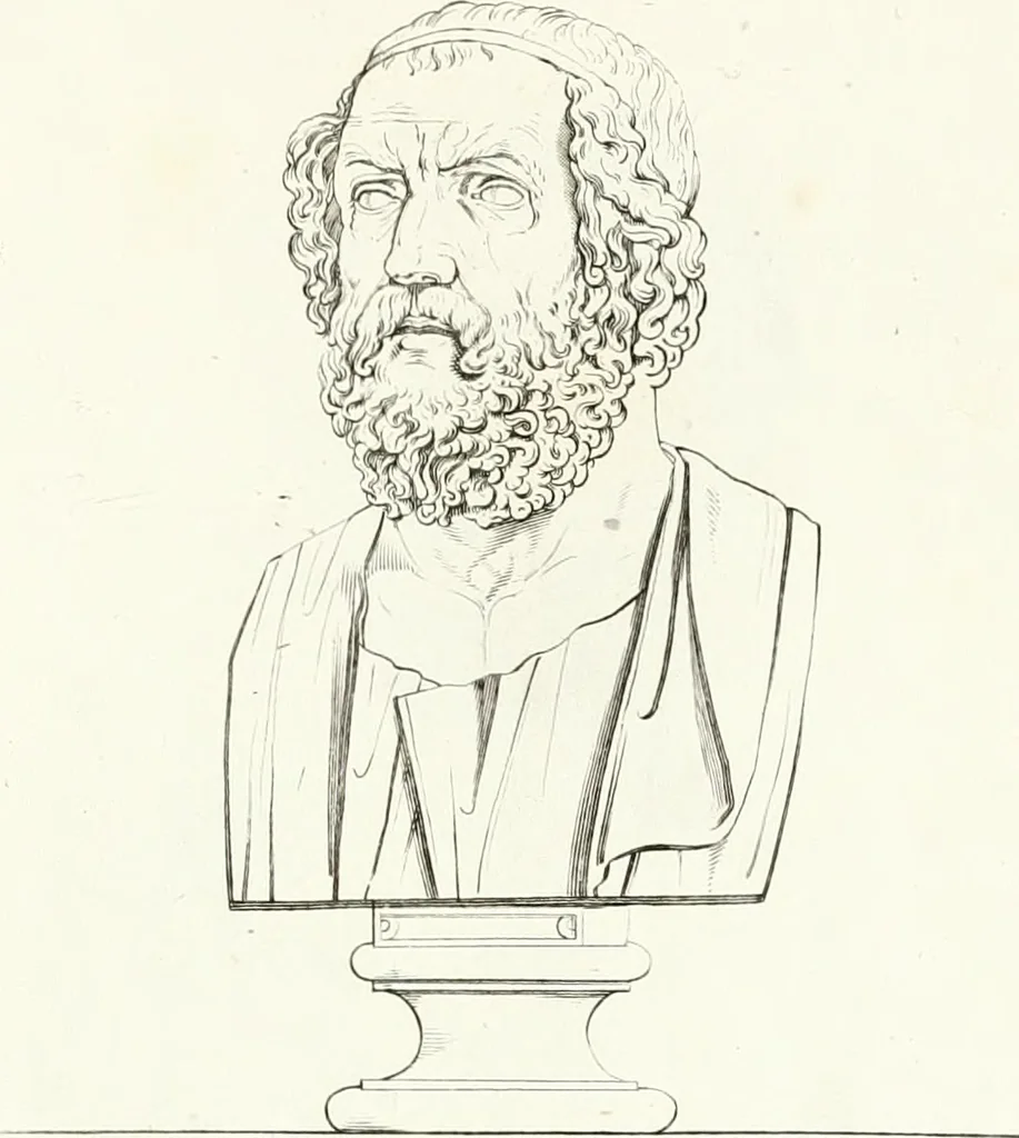 An illustration from Collection of the most remarkable monuments of the National Museum, 1869, leaf 90