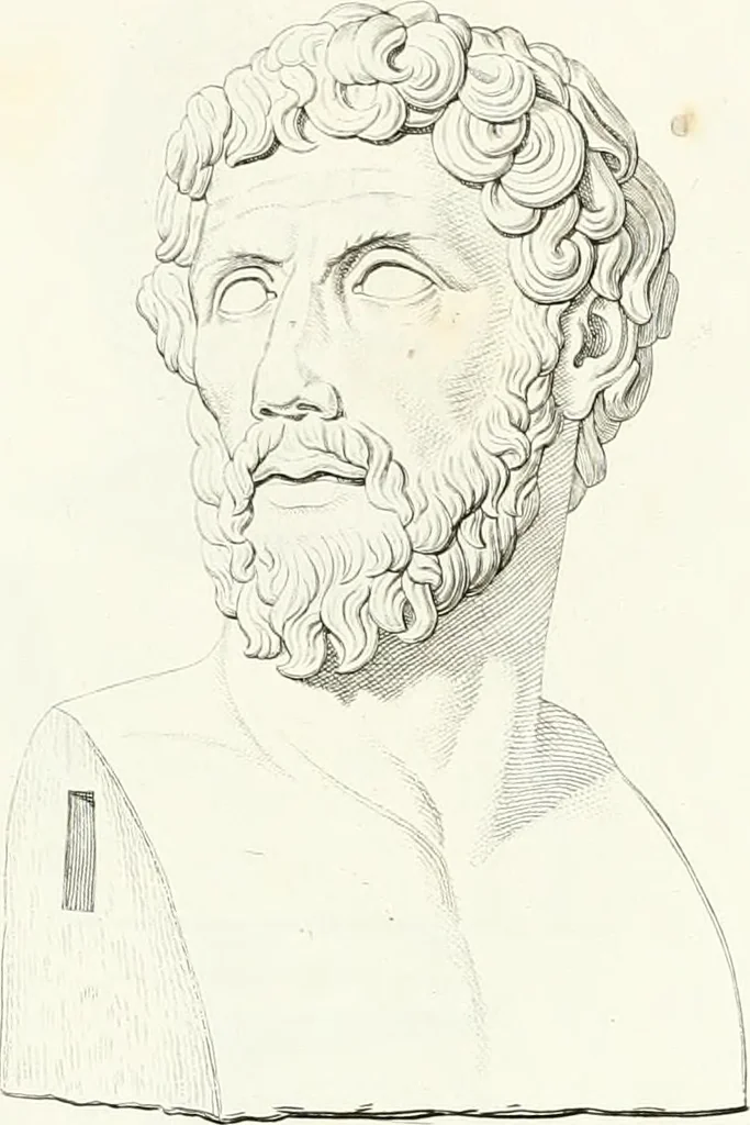 An illustration from Collection of the most remarkable monuments of the National Museum, 1869, leaf 92