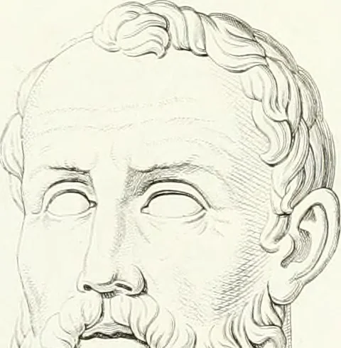 An illustration from Collection of the most remarkable monuments of the National Museum, 1869, leaf 92