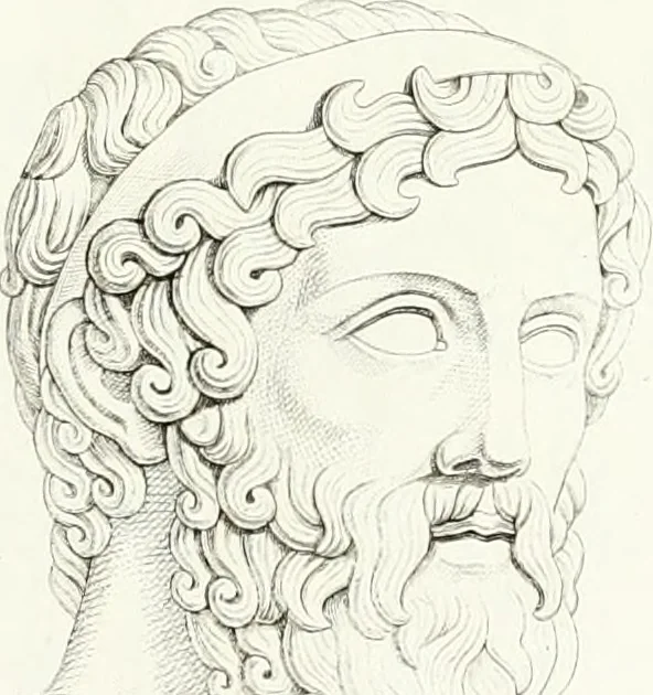 An illustration from Collection of the most remarkable monuments of the National Museum, 1869, leaf 94