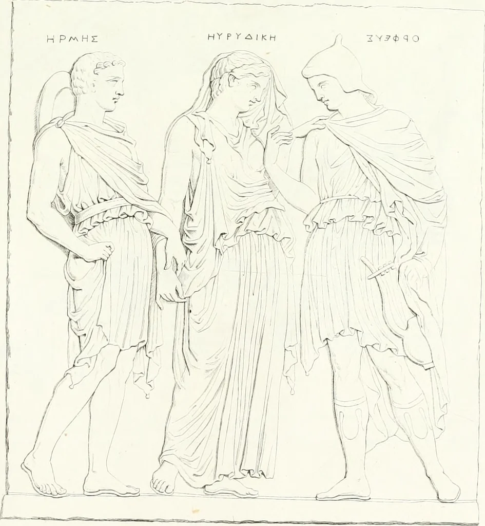 An illustration from Collection of the most remarkable monuments of the National Museum, 1869, leaf 96