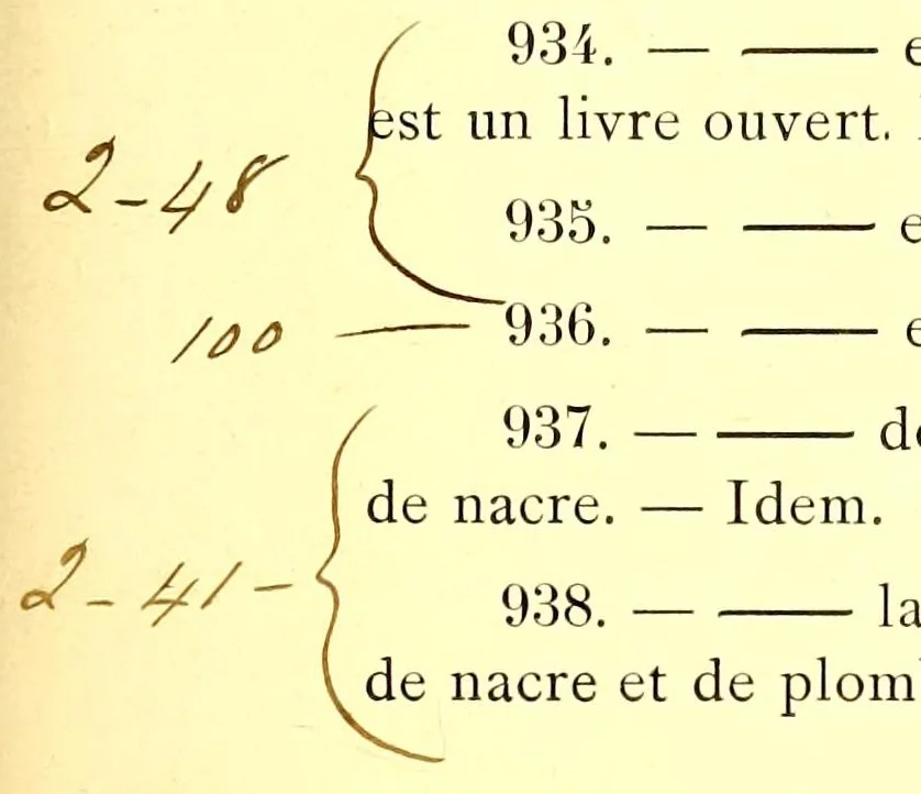 An illustration from Collection of Pierre Barboutau arts de'extreme orient, 1904, leaf 167