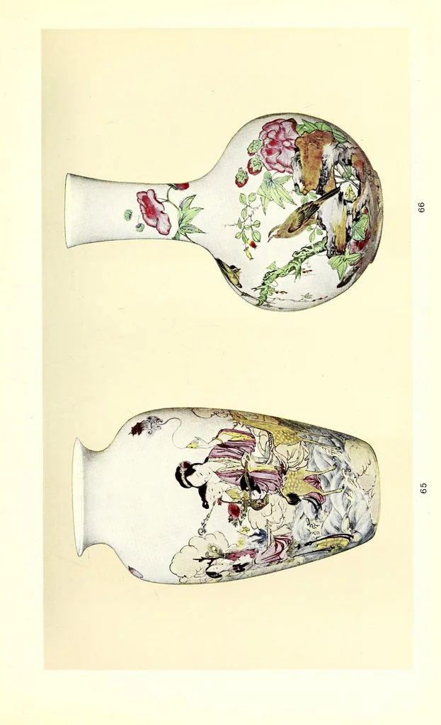 An illustration from A collection of rare old Chinese porcelains : collected by Sir William Bennett, K.C.V.O, 1910, leaf 57