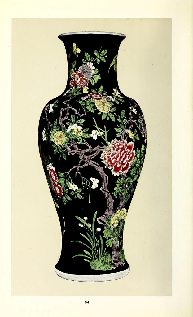 An illustration from A collection of rare old Chinese porcelains : collected by Sir William Bennett, K.C.V.O, 1910, leaf 84