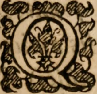 An illustration from A collection of some modern epistles of Monsievr de Balzac, 1639, leaf 18