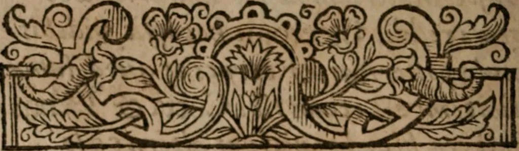 An illustration from A collection of some modern epistles of Monsievr de Balzac, 1639, leaf 25