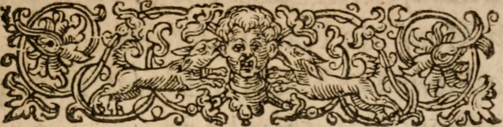 An illustration from A collection of some modern epistles of Monsievr de Balzac, 1639, leaf 300