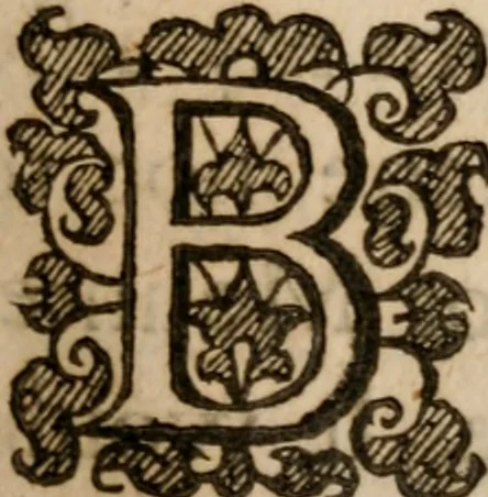 An illustration from A collection of some modern epistles of Monsievr de Balzac, 1639, leaf 50