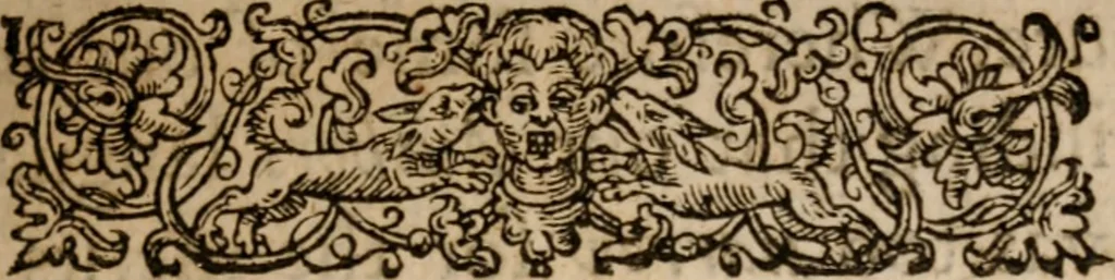 An illustration from A collection of some modern epistles of Monsievr de Balzac, 1639, leaf 8